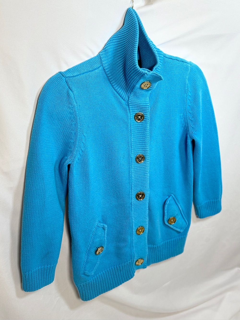 Lauren Ralph Lauren Tailored Button Front Cardigan - Picture 3 of 5